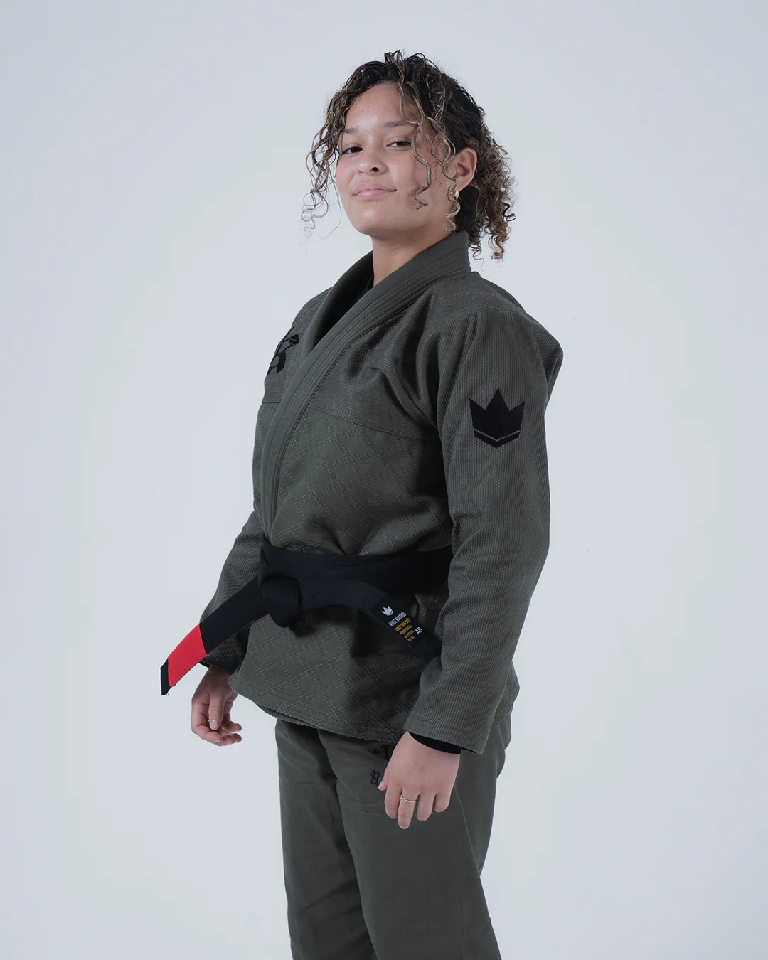 Born to Rule Women's Jiu Jitsu Gi - Green - Image 2