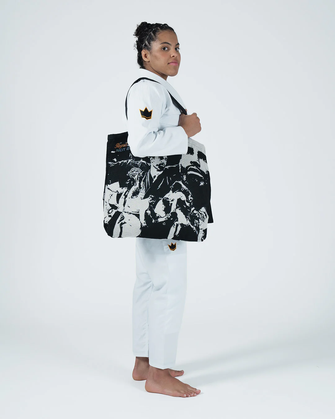Legends Never Die Respect Women's Gi - White - Image 26