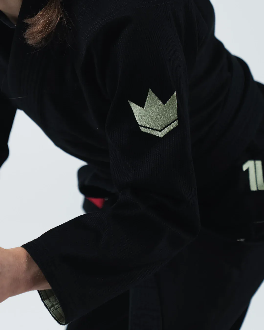 The ONE V2 Women's Jiu Jitsu Gi - Black - Image 16