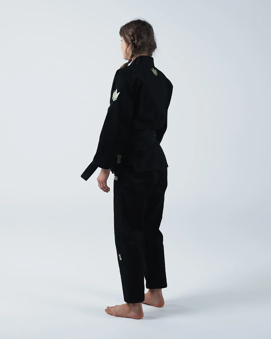 The ONE V2 Women's Jiu Jitsu Gi - Black - Image 5