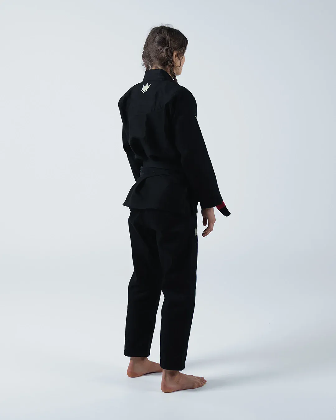 The ONE V2 Women's Jiu Jitsu Gi - Black - Image 7