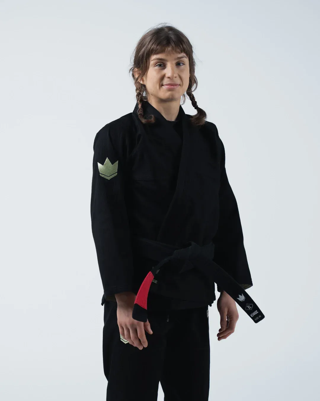 The ONE V2 Women's Jiu Jitsu Gi - Black - Image 9