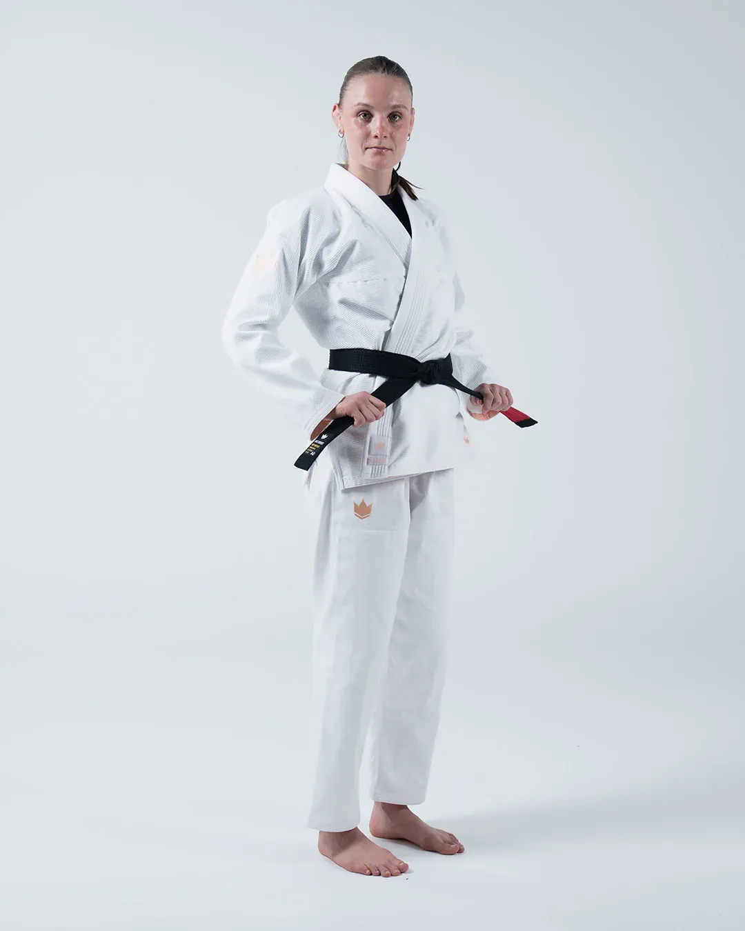 The ONE V2 Women's Jiu Jitsu Gi - White - Image 11