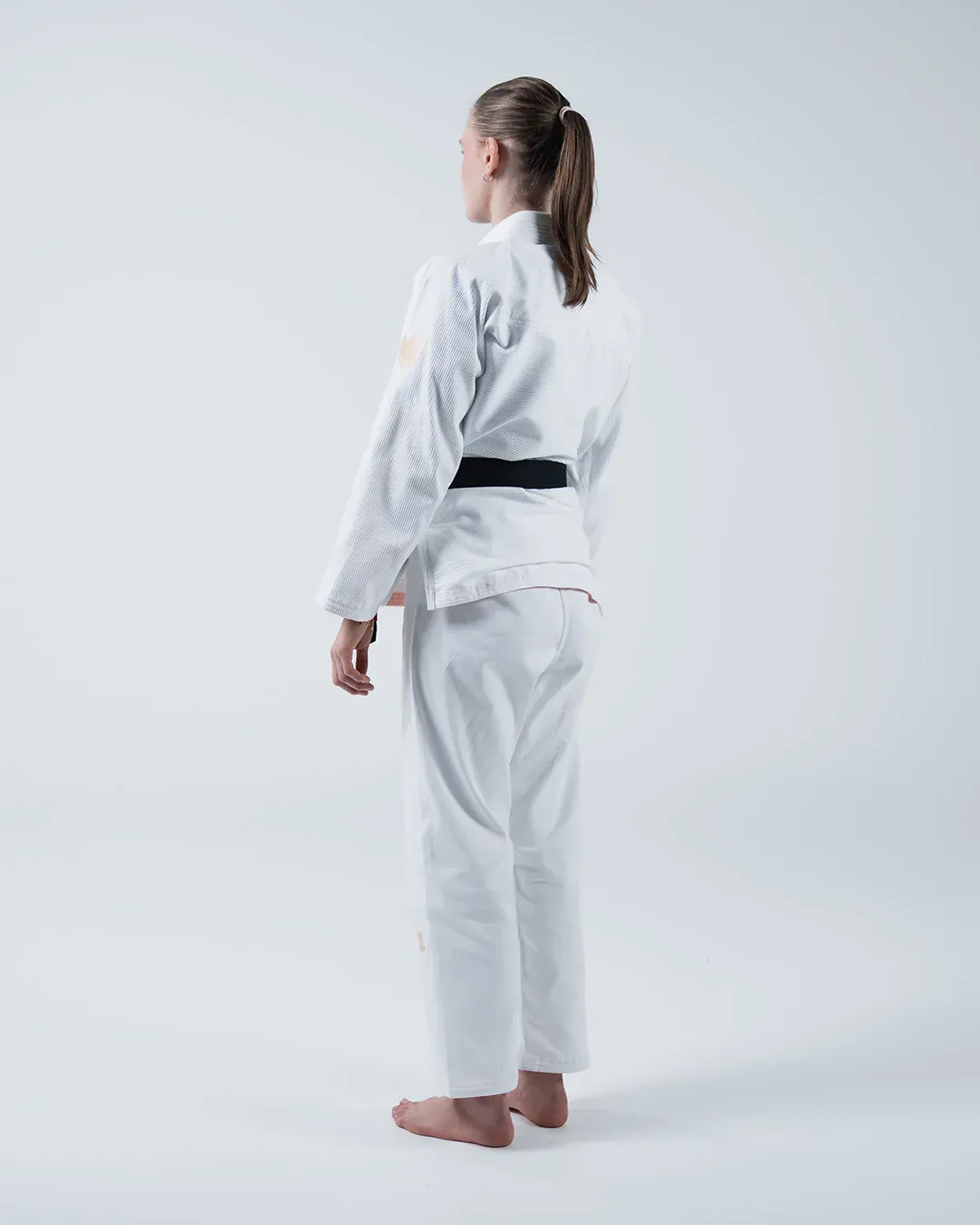 The ONE V2 Women's Jiu Jitsu Gi - White - Image 5