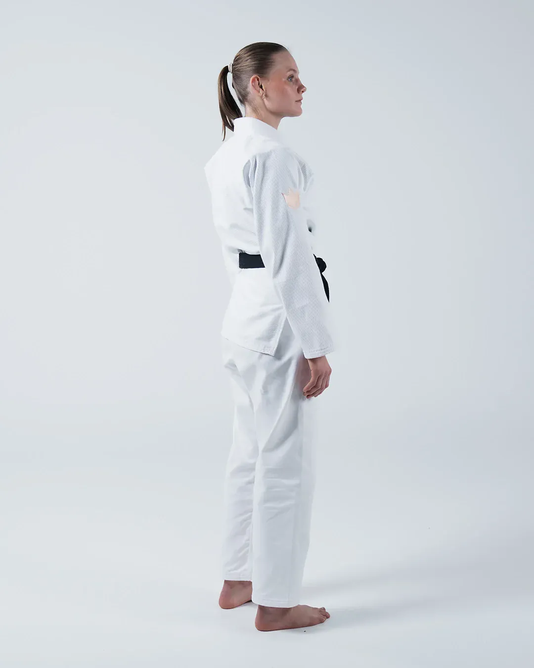 The ONE V2 Women's Jiu Jitsu Gi - White - Image 7
