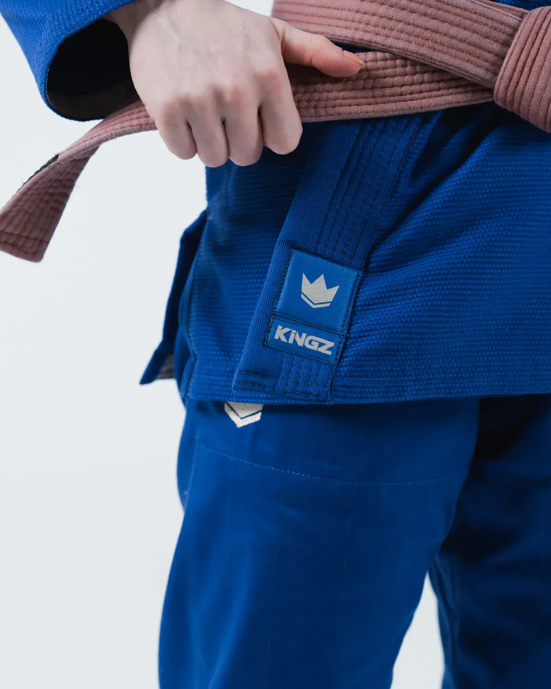 The ONE V2 Women's Jiu Jitsu Gi - Blue - Image 15