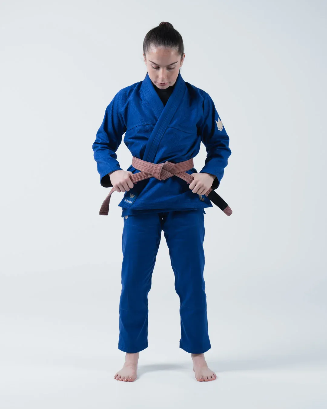 The ONE V2 Women's Jiu Jitsu Gi - Blue - Image 19