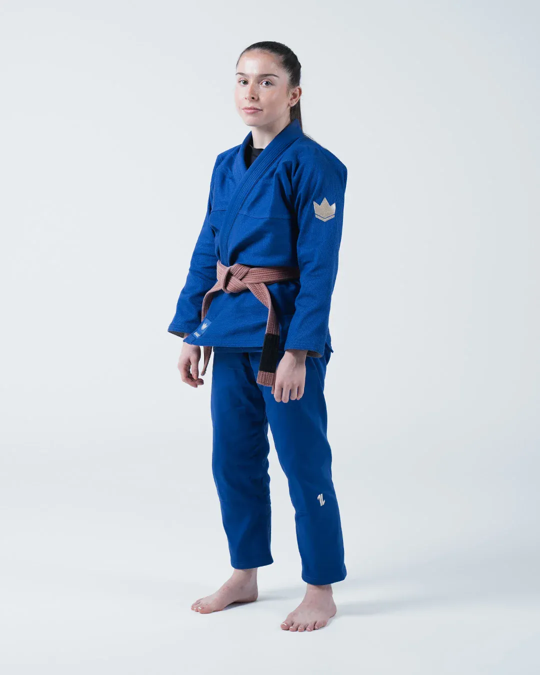 The ONE V2 Women's Jiu Jitsu Gi - Blue - Image 4