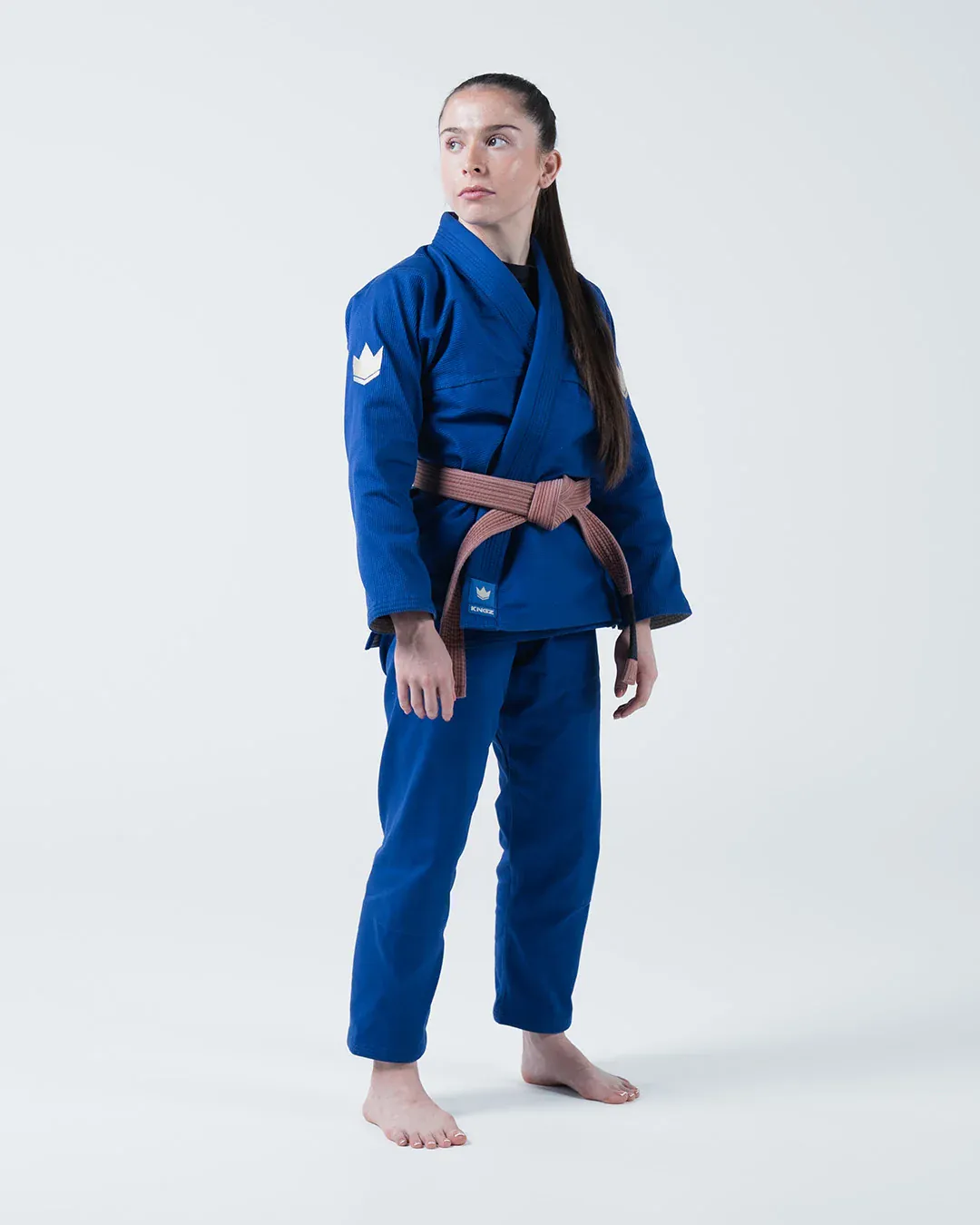 The ONE V2 Women's Jiu Jitsu Gi - Blue - Image 8