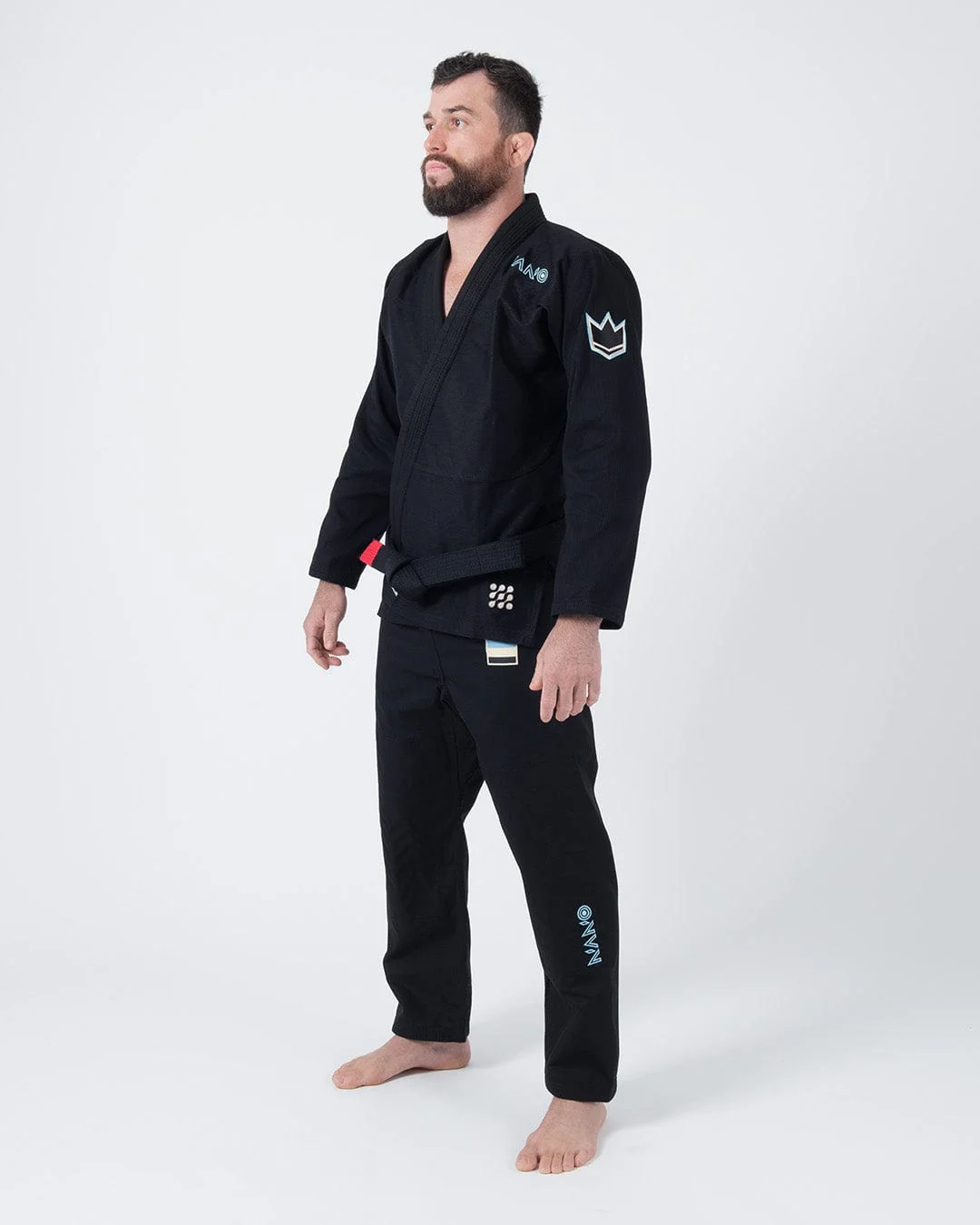 Nano 3.0 Lightweight BJJ Gi – Black - Image 4