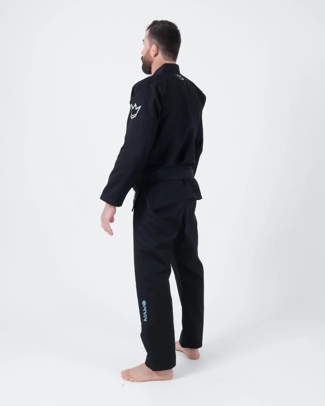 Nano 3.0 Lightweight BJJ Gi – Black - Image 5