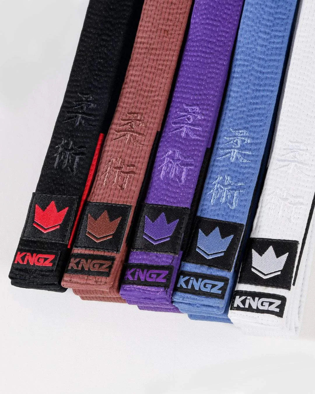 Kingz Reign Supreme BJJ Belt | Premium Jiu Jitsu Belt